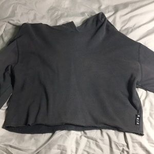 crop top hoodie